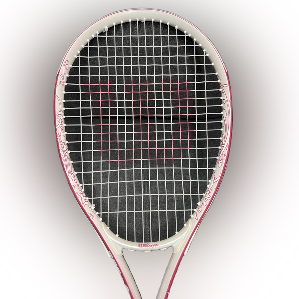 Wilson HOPE Tennis Racquet Racket Pink White Breast Cancer